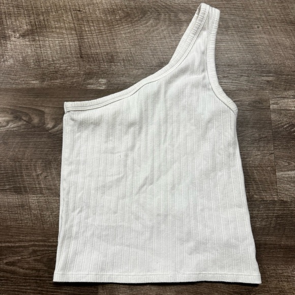 American Eagle Outfitters Tops - American Eagle One Shoulder Tank Top Size Small